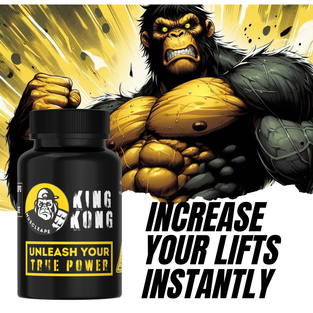 Muscleape King Kong |Polymerised Ammonia Smeliing Salt For Elite Powerlifters and Other Gym Athletes| Strongest Ammonia Stimulant| Open-Sniff-Bend The Barbell.50gm Pre Activated Ammonia Crystalls.