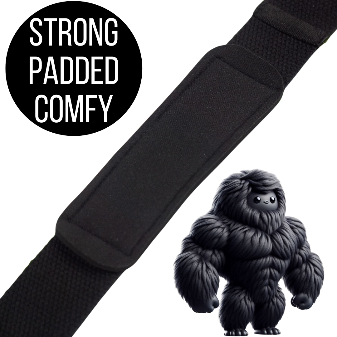 Muscleape Beast Mode Weight Lifting Straps Wrist Supporter For Gym. Gym Accessories Men & Women.