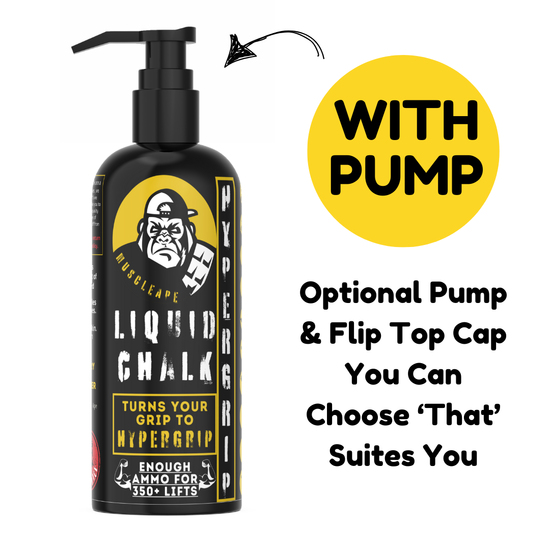 Muscle Ape Liquid Chalk 500ml for Better Grip. Liquid chalk for all types of sports which require a strong grip.